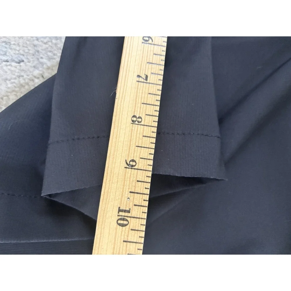 Reebok Golf Shorts‎ Mens 46x9 Black Pleated Stretch Performance Activewear